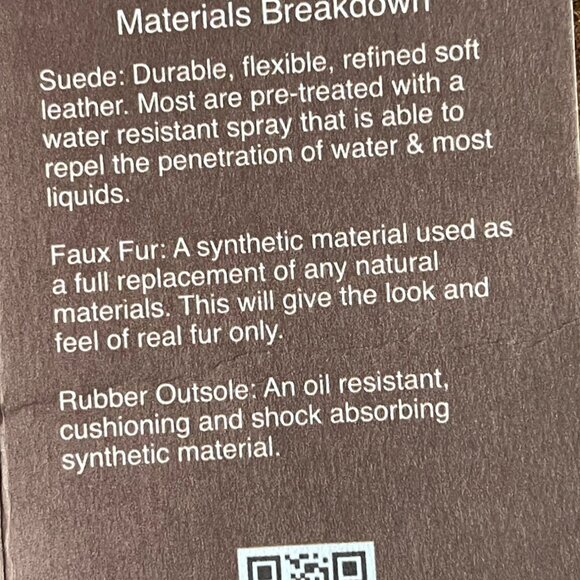 Lamo Lester Mocassin Chestnut Brown Suede Slippers Mens Size 8 Faux Fur Lined - Picture 7 of 10